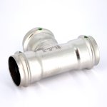 Тройник 35 VIEGA Sanpress Inox SC-Contur 435899