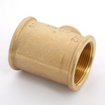 Тройник бронзовый переходной 1"1/2-3/4"-1"1/2 ВР Viega 650766