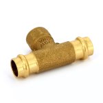 Тройник IBP пресс бронзовый 18x1/2" ВР P4130G01804018