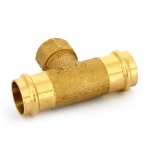 Тройник IBP пресс бронзовый 28x3/4" ВР P4130G02806028