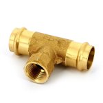 Тройник IBP пресс бронзовый 28x3/4" ВР P4130G02806028