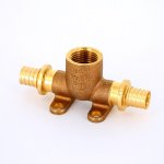 Тройник настенный ВР Rehau Rautitan 16-Rp1/2-16 RX + (14562911001) 14562911001