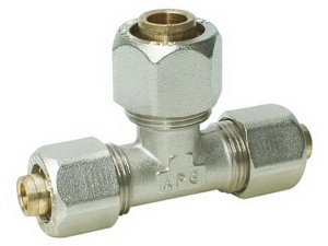 Тройник обжимной A.P.E 731 L 16х16х16