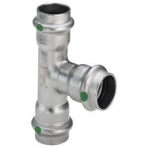 Тройник переходной 28х18х28 VIEGA Sanpress Inox SC-Contur 435967