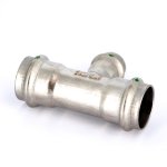 Тройник переходной 28х18х28 VIEGA Sanpress Inox SC-Contur 435967