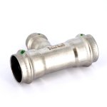 Тройник переходной 28х18х28 VIEGA Sanpress Inox SC-Contur 435967