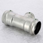 Тройник переходной 42х28х42 VIEGA Sanpress Inox SC-Contur 436049