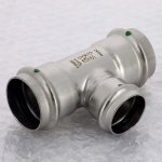 Тройник переходной 42х35х42 VIEGA Sanpress Inox SC-Contur 435837