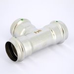 Тройник переходной 42х42х42 VIEGA Sanpress Inox SC-Contur 435905