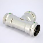 Тройник переходной 42х42х42 VIEGA Sanpress Inox SC-Contur 435905