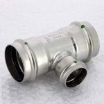 Тройник переходной 54х35х54 VIEGA Sanpress Inox SC-Contur 436063