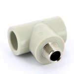 Тройник полипропиленовый комбинированный FV Plast 25x1/2" НР AA254025012