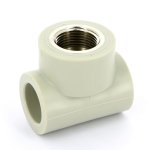Тройник полипропиленовый комбинированный FV Plast 32x1" ВР AA222032001