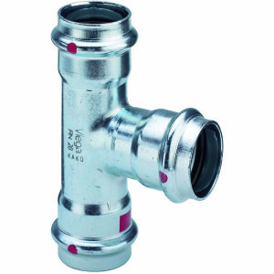 Тройник пресс Viega Prestabo 15 оцинкованная сталь SC Contur 558611