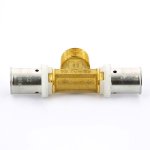 Тройник пресс Uni-Fitt 16x1/2"x16 НР 708G6260
