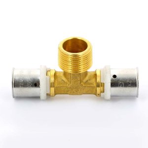 Тройник пресс Uni-Fitt 20x3/4"x20 НР 708G7370