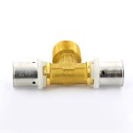 Тройник пресс Uni-Fitt 20x3/4"x20 НР 708G7370