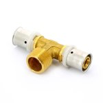 Тройник пресс Uni-Fitt 20x3/4"x20 НР 708G7370