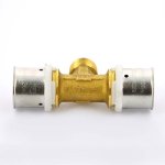 Тройник пресс Uni-Fitt 26x1/2"x26 НР 708G8280