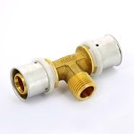 Тройник пресс Uni-Fitt 26x1/2"x26 НР 708G8280