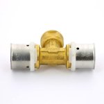 Тройник пресс Uni-Fitt 26x1/2"x26 ВР 707G8280