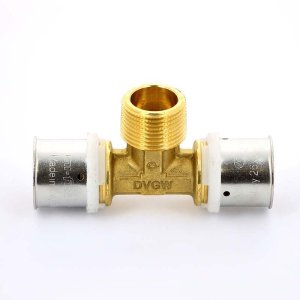 Тройник пресс Uni-Fitt 26x3/4"x26 НР