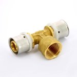Тройник пресс Uni-Fitt 26x3/4"x26 ВР 707G8380