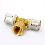 Тройник пресс Uni-Fitt 26x3/4"x26 ВР 707G8380