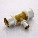 Тройник редукционный пресс Uni-Fitt 32x16x32 706G9690