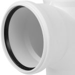 Тройник Rehau Raupiano  Plus 110-110-87 (11230051001) 123005