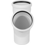Тройник Rehau Raupiano Plus 110-110-45 ((11229841001) 122984