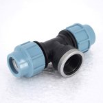 Тройник Unidelta для труб ПНД 32x1"1/4 Вр 1007032005