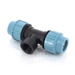 Тройник Unidelta для труб ПНД 32x1" ВР 1007032004