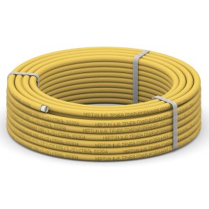 Труба стальная гофрированная Neptun IWS отожженная в желтой оболочке 20 мм (бухта 30м) 43059210000061