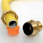 Труба стальная гофрированная Neptun IWS отожженная в желтой оболочке 20 мм (бухта 30м) 43059210000061