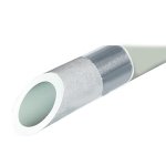 Труба FV Plast Stabioxy PP-RCT 20х2.8 с алюминиевым слоем без перфорации AA114020004