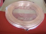 Труба медная для кондиционирования Halcor ASTM B280 1/4" (6,35x0,76) бухта 15 м 14892