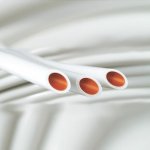 Труба медная отожженная в оболочке PVC Wieland WICU 6x1,0 мм (бухта 25 м) 422606100