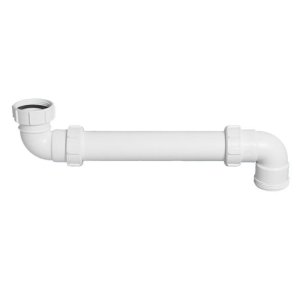 Труба отводная 90* McAlpine  L320мм) с двумя отводами под 90* 1"1/2 ВН HC13L