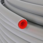 Труба STOUT стабильная PE-Xc/Al/PE-Xc 16x2,6 бухта 100 м серая SPS-0001-001626