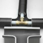 Труба Uponor Ecofleх Aqua Single 25х3,5/140 PN10 бухта 200 м 1018117