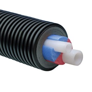 Труба Uponor Ecofleх Aqua Twin 50х6,9-40х5,5/200 PN10 бухта 100 м 1044016