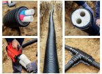 Труба Uponor Ecofleх Aqua Twin 50х6,9-40х5,5/200 PN10 бухта 100 м 1044016