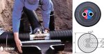 Труба Uponor Ecofleх Aqua Twin 50х6,9-40х5,5/200 PN10 бухта 100 м 1044016