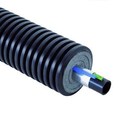 Труба Uponor Ecofleх Supra Plus с греющим кабелем 10 Вт/м 63х5,8/140 бухта 150 м 1048693