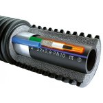 Труба Uponor Ecofleх Supra Plus с греющим кабелем 10 Вт/м 90х8,2/200 бухта 100 м 1048695