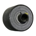 Труба Uponor Ecofleх Supra Standard с желтым кабелем 63х5,8/140 бухта 200 м 1034255