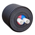 Труба Uponor Ecofleх Varia Twin 2х32х2,9/140 PN6 бухта 200 м 1018239