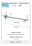 Трубка угловая для крепления лейки с отражателем Remer 348Q30RR 348Q30RR