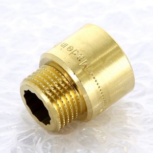 Удлинитель латунный Uni-Fitt 1/2" ВН 20 мм